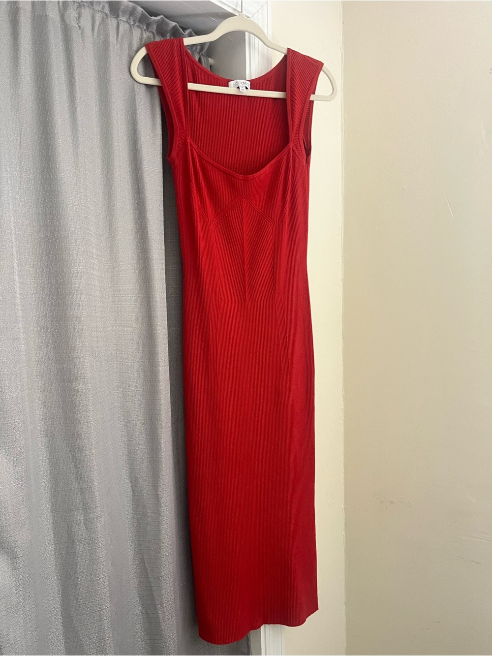 Intermix Knit Midi Bodycon Dress M